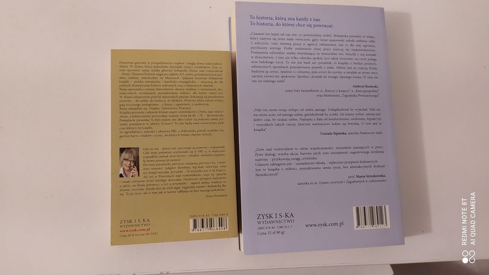 Zestaw nowych książek Dom nad Rozlewiskiem i Powroty nad Rozlewisko