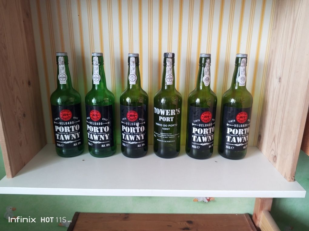 Butelki 750 ml po winie Porto