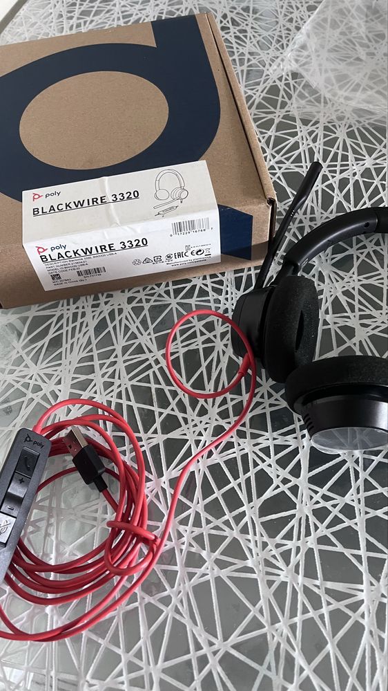 Гарнитура PLANTRONICS Blackwire 3320 USB-A (213934-01)