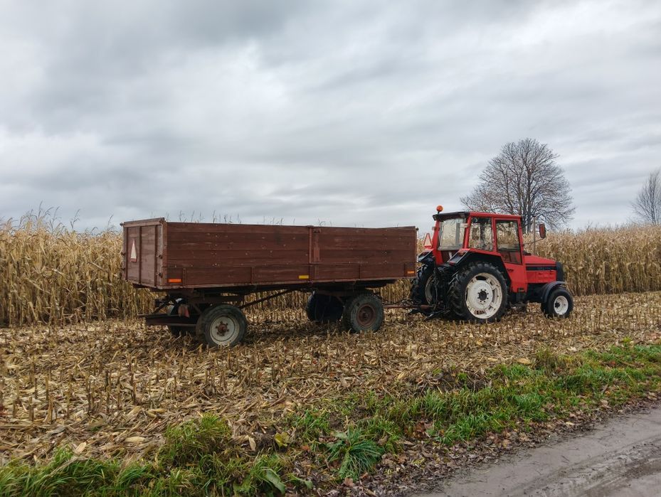 Przyczepa wywrotka Duńska 12m3 dwu-osiowa jak HL ( tandem jednoosiowa