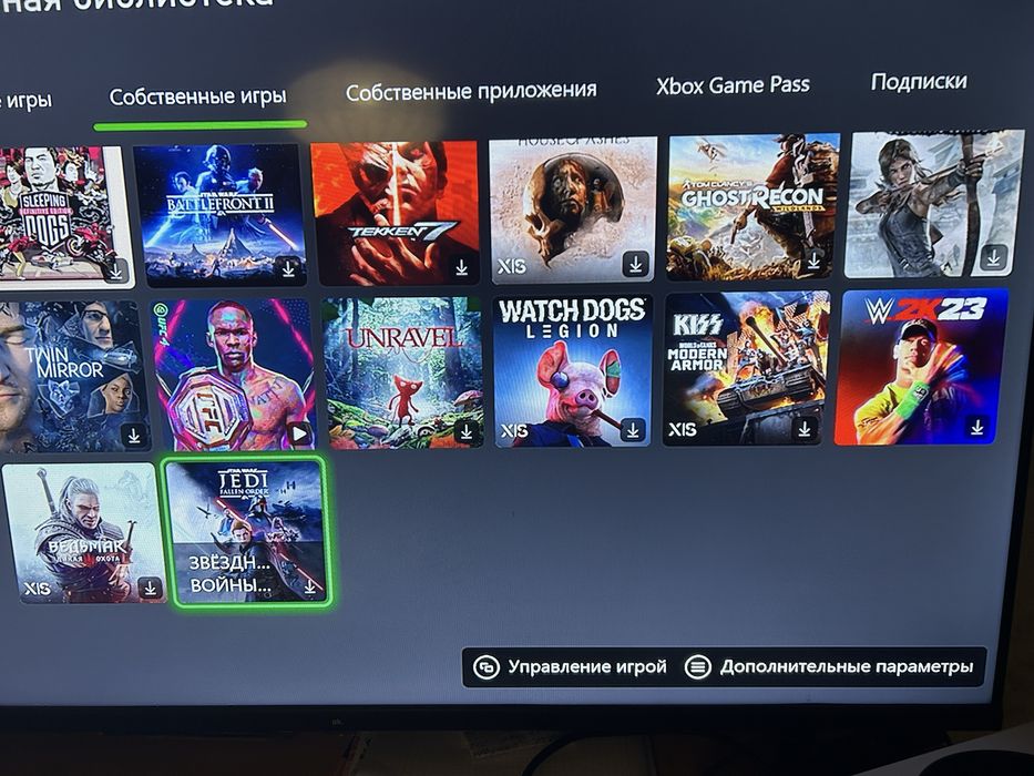 Аккаунт Xbox багато ігор