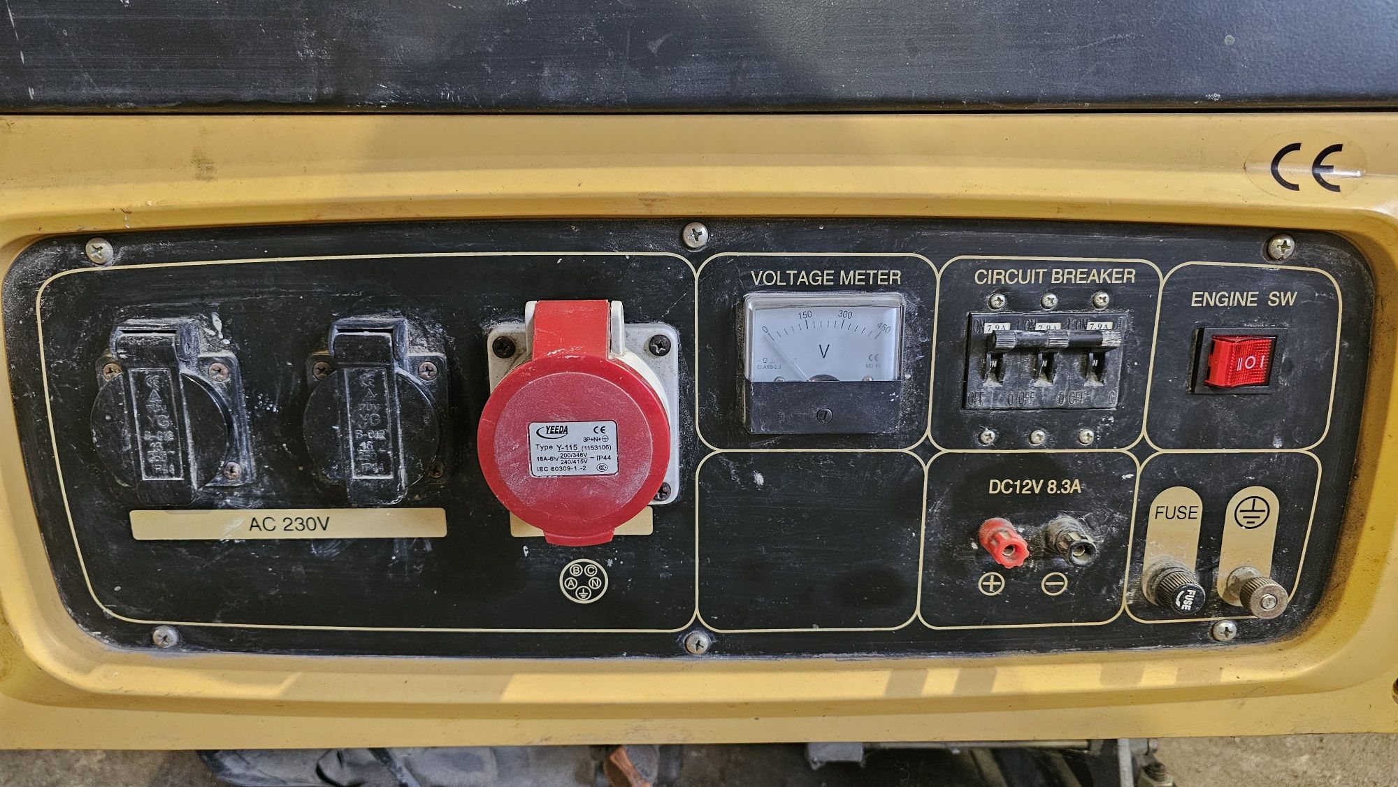 Agregat prądotwórczy 5,5 kw JONV KG 390