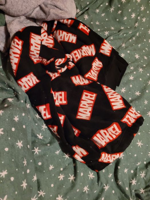 Piżama Męska Ciepła Marvel XL z licencją nowa