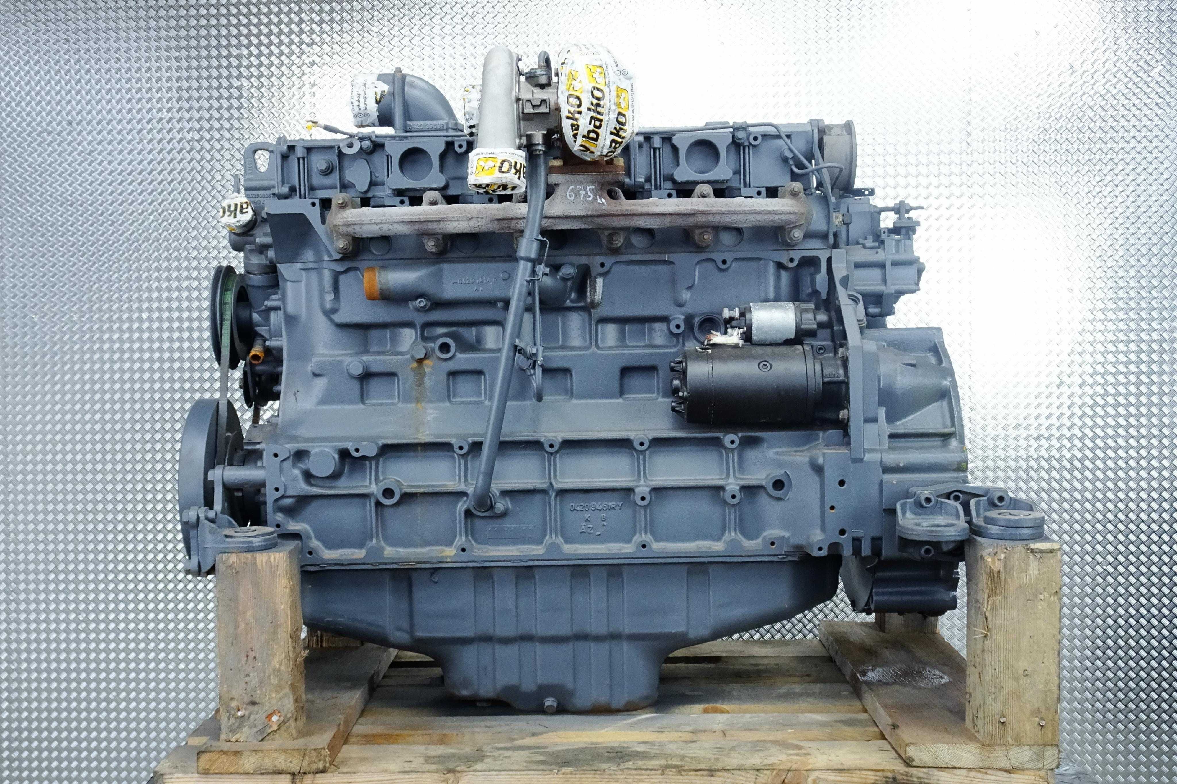 Remont silnika Deutz BF6M1013 - przesiewacz, koparka, ładowarka
