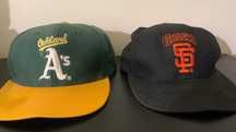 Bonés cap vintage Oakland e Giants