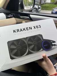 Kraken x63 nzxt водяне охолодження