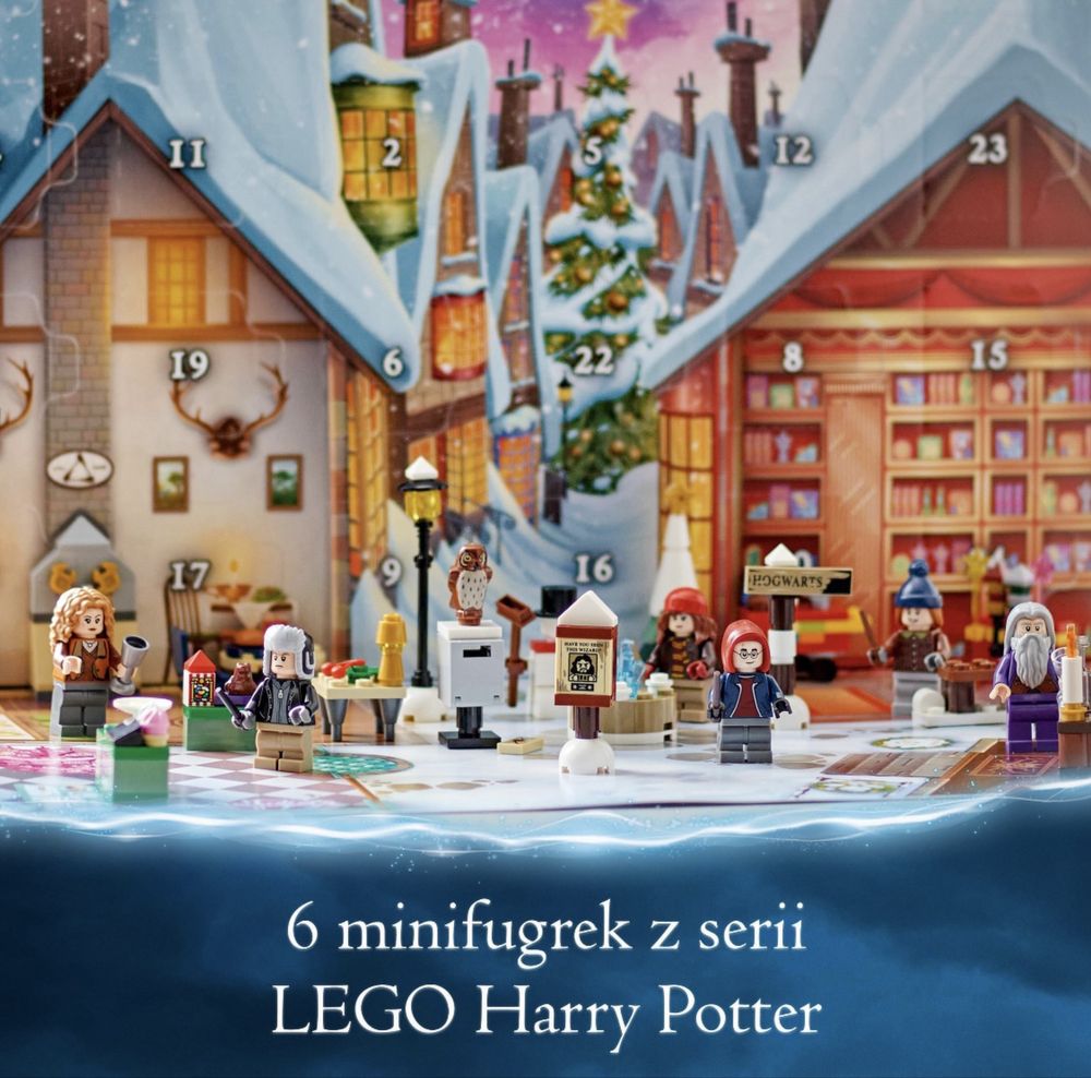 ZESTAW LEGO HARRY POTTER Kalendarz adwentowy 76418 Klocki Prezent!