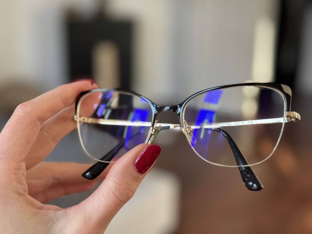 Okulary korekcyjne ramka + szkła Vogue wada -1,5
