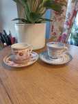 Komplet dwóch filiżanek z porcelany chińskiej