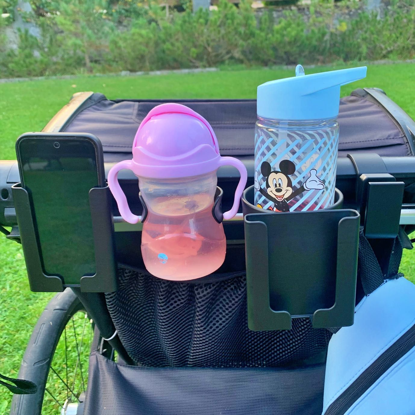 Uchwyt na telefon do wózka przyczepki THULE URBAN GLIDE CHARIOT połysk