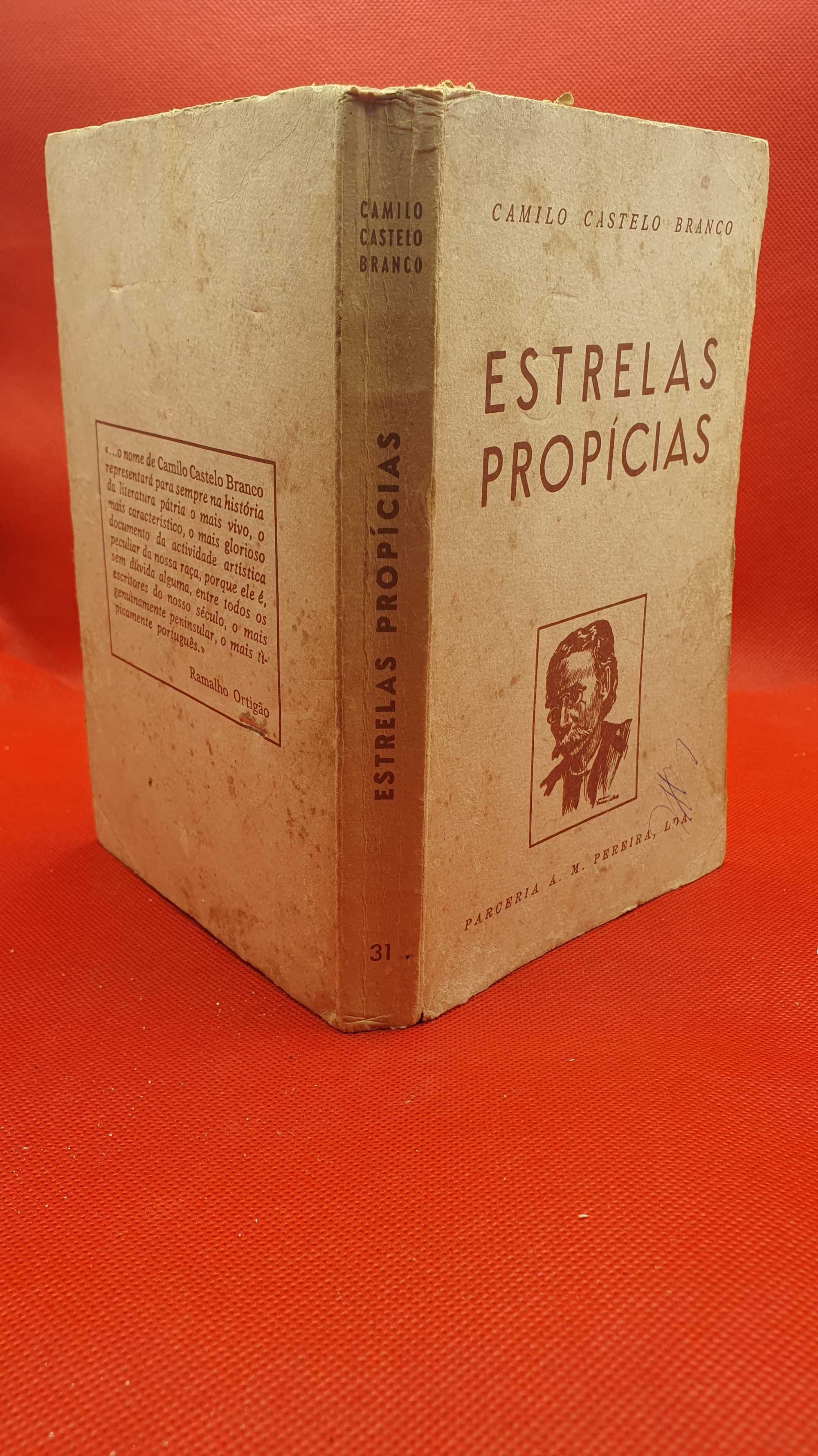 Livro - REF PBV - Camilo Castelo Branco - Estrelas Propícias