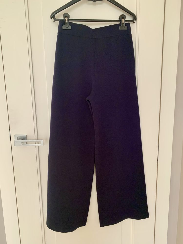 Massimo Dutti spodnie dzianinowe wide leg XS
