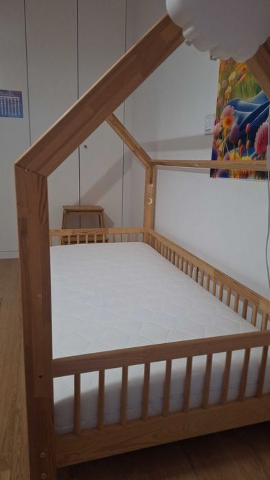 Cama criança montessori (colchão 80*160)- monlitcabane