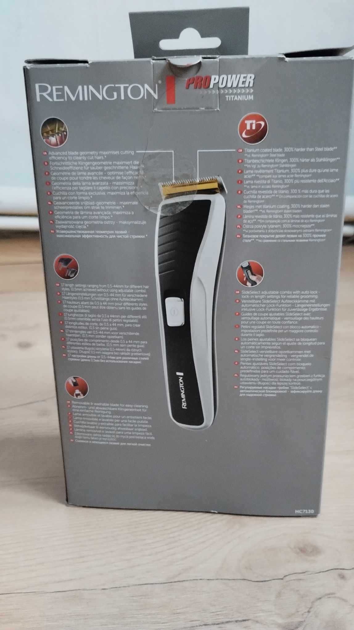 Maszynka do włosów Remington Pro Power Titanium HC7130 60min