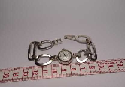 Srebrny zegarek z bransoletką CARPENTIER GENEVE