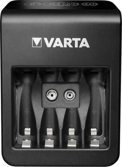 Varta 57687 Ładowarka do akumulatorów AAA AA C D 9V USB + akumulatorki
