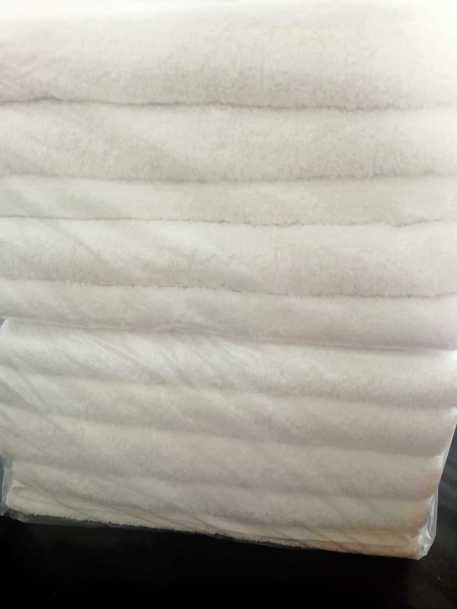 10x RĘCZNIK HOTELOWY GRUBY 70/140 biały 500g/m2 pranie 90 stopni