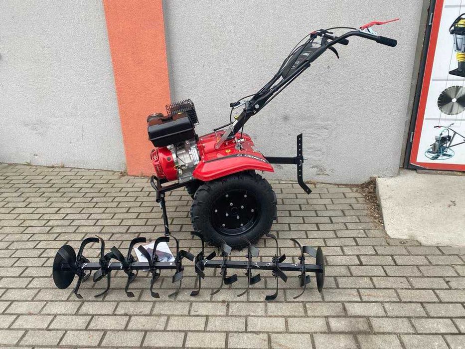 Glebogryzarka Spalinowa Cedrus GL06 Dzik Traktorek 13kM 135cm + Koła