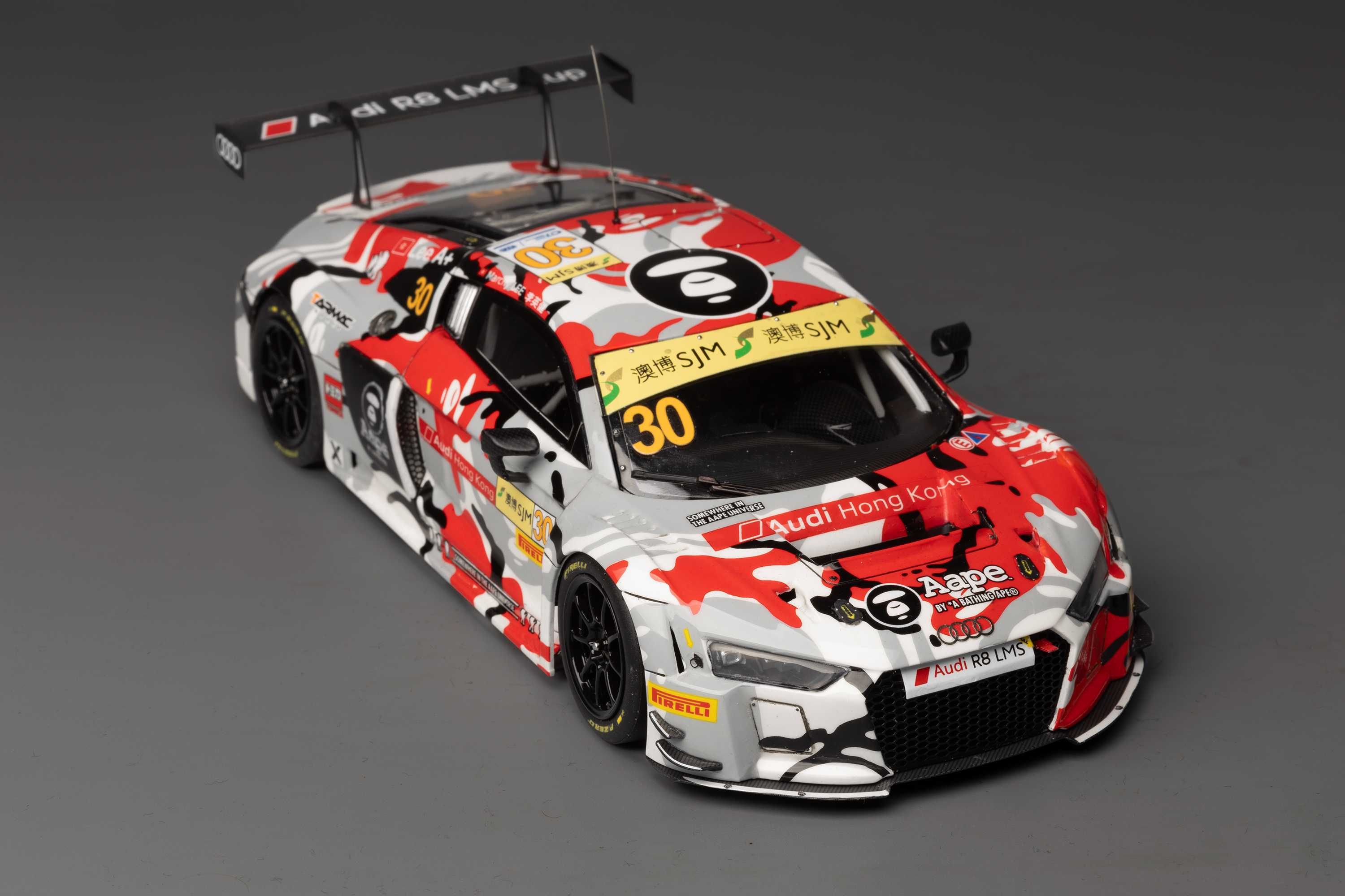 Audi R8 LMS GT3 Macau FIA GT - 1:24 - Nunu Models - gotowy model
