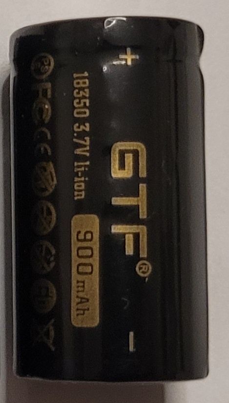 Baterie 18350 akumulatorki GTF