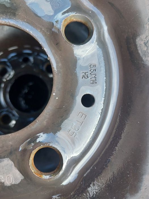 Felgi stalowe Fiat 500 Ford KA 14" 4X98 ET35