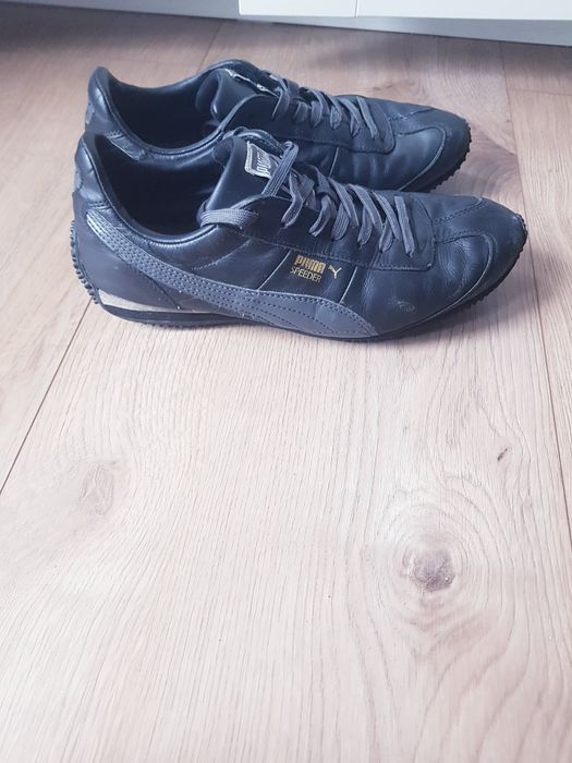 Skórzane buty sportowe męskie marki Puma Speeder rozmiar 42.
