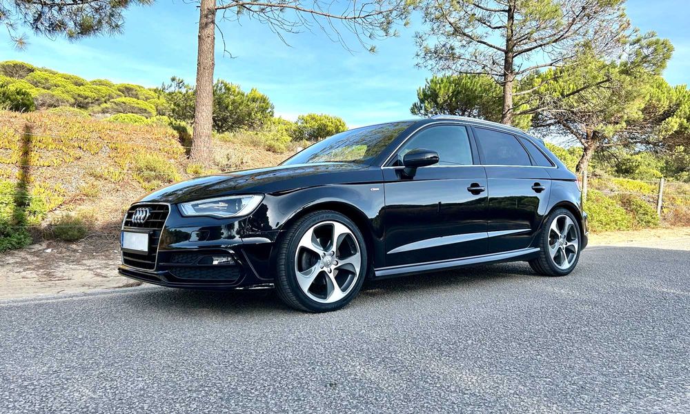 Audi A3 Sportsback S line 2.0 TDi 150cv (150.000kms com histórico)