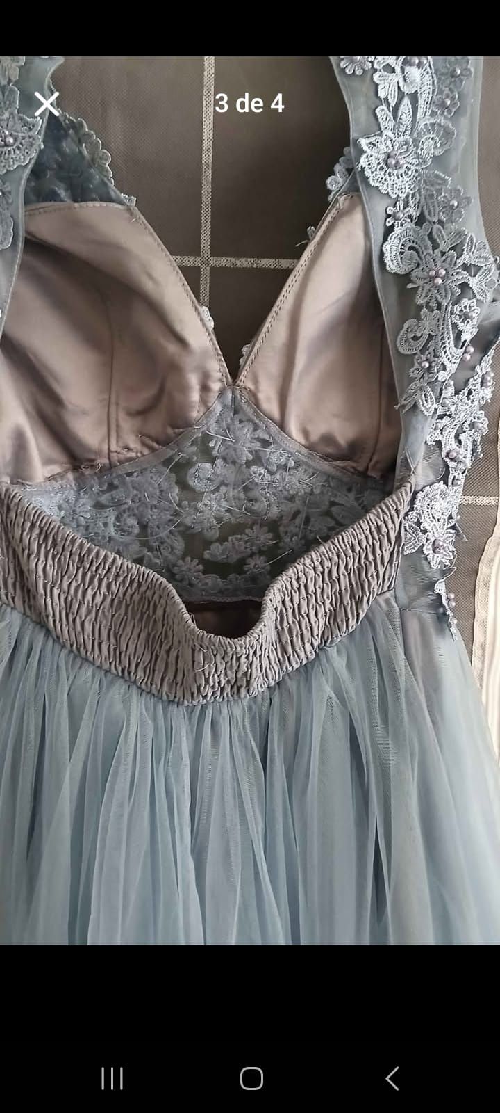 Vestido de cerimónia