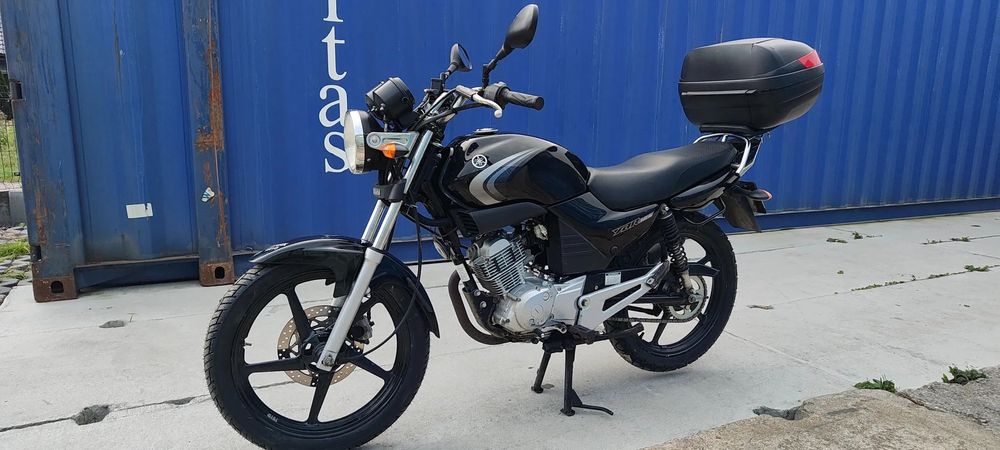 Yamaha YBR po serwisie, nowe opony