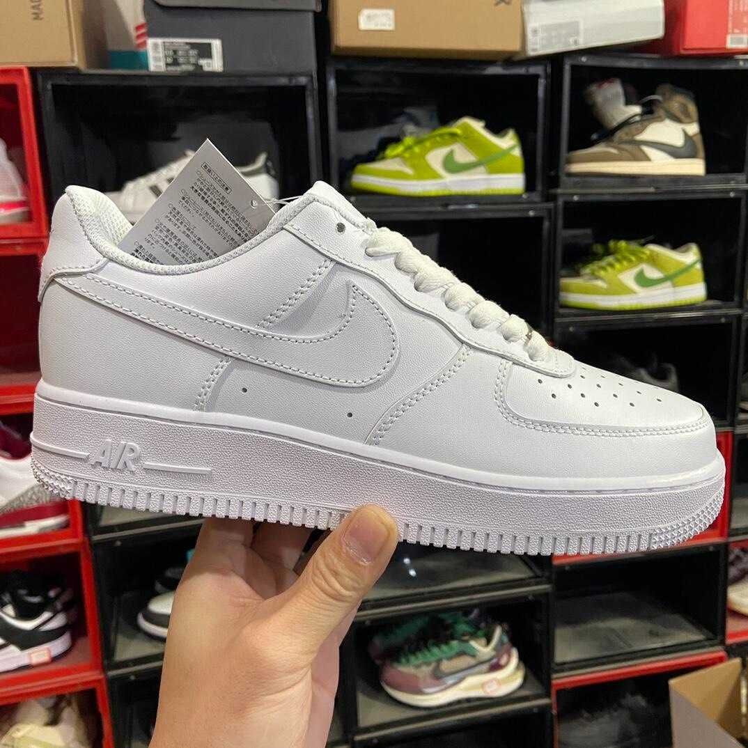 Nike AF1 Air Force One Pure White Niskie buty codzienne 42