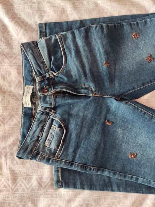 Calças ganga Zara 10 anos