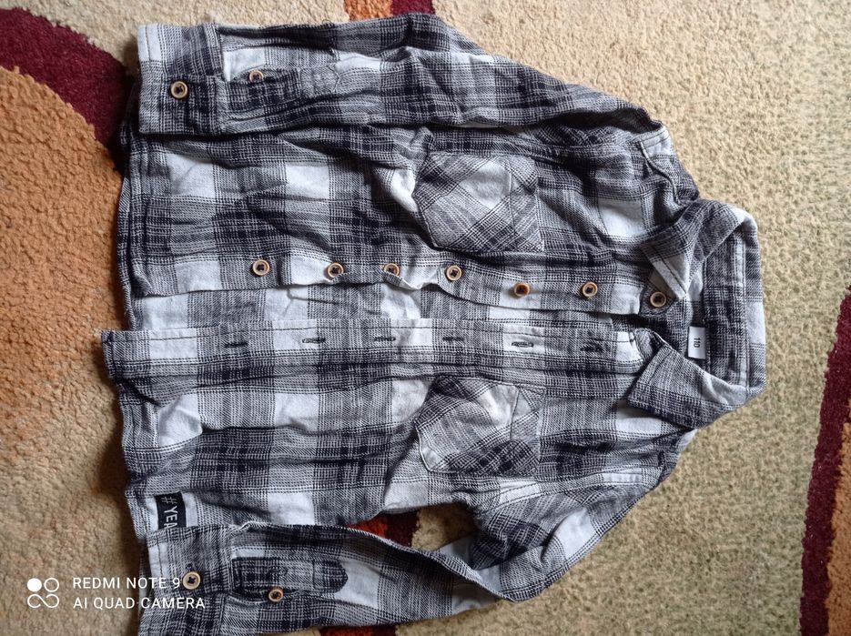 Koszula chłopięca w krate