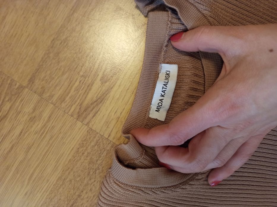 Sweterkowa długa sukienka Katalinski M L