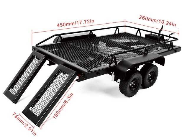 Przyczepa / laweta RC 1:10 TRX4 scx10