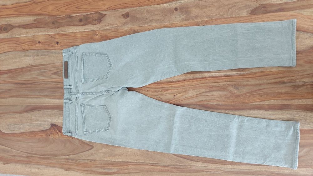 Calças ganga cinzentas Massimo Dutti. Tamanho 40