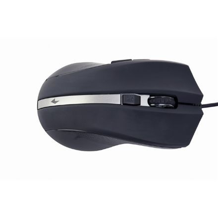 mysz g-laser gembird mus-gu-02 przewodowa usb czarna