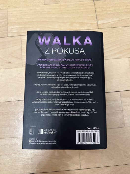 Książka K.C. Lynn „Walka z pokusą”