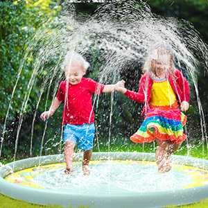 Tapete aquático para criança criança para o verão