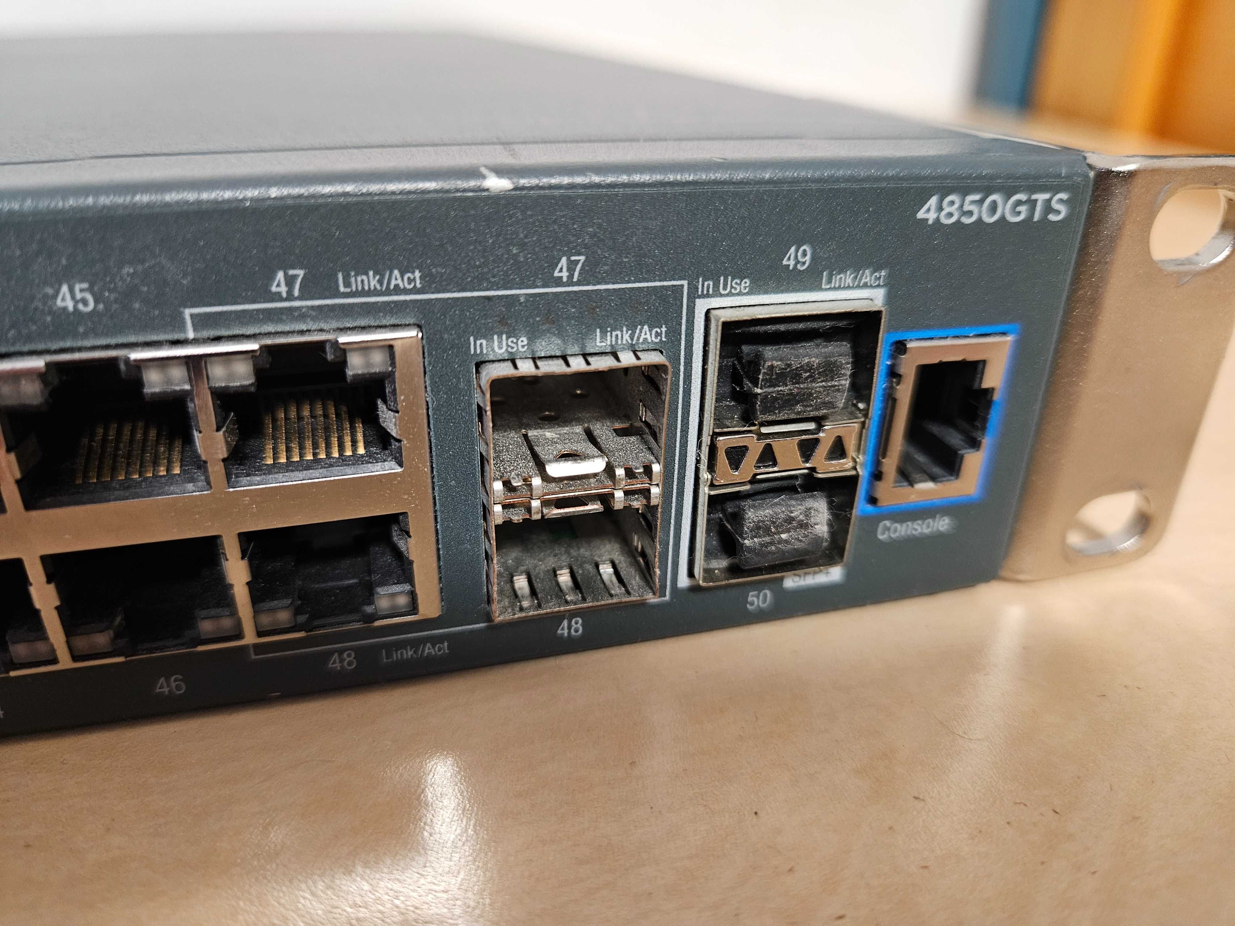 AVAYA 4850 GTS switch zarządzalny 48 portów Gigabit SFP+x2 SFPx2 1U