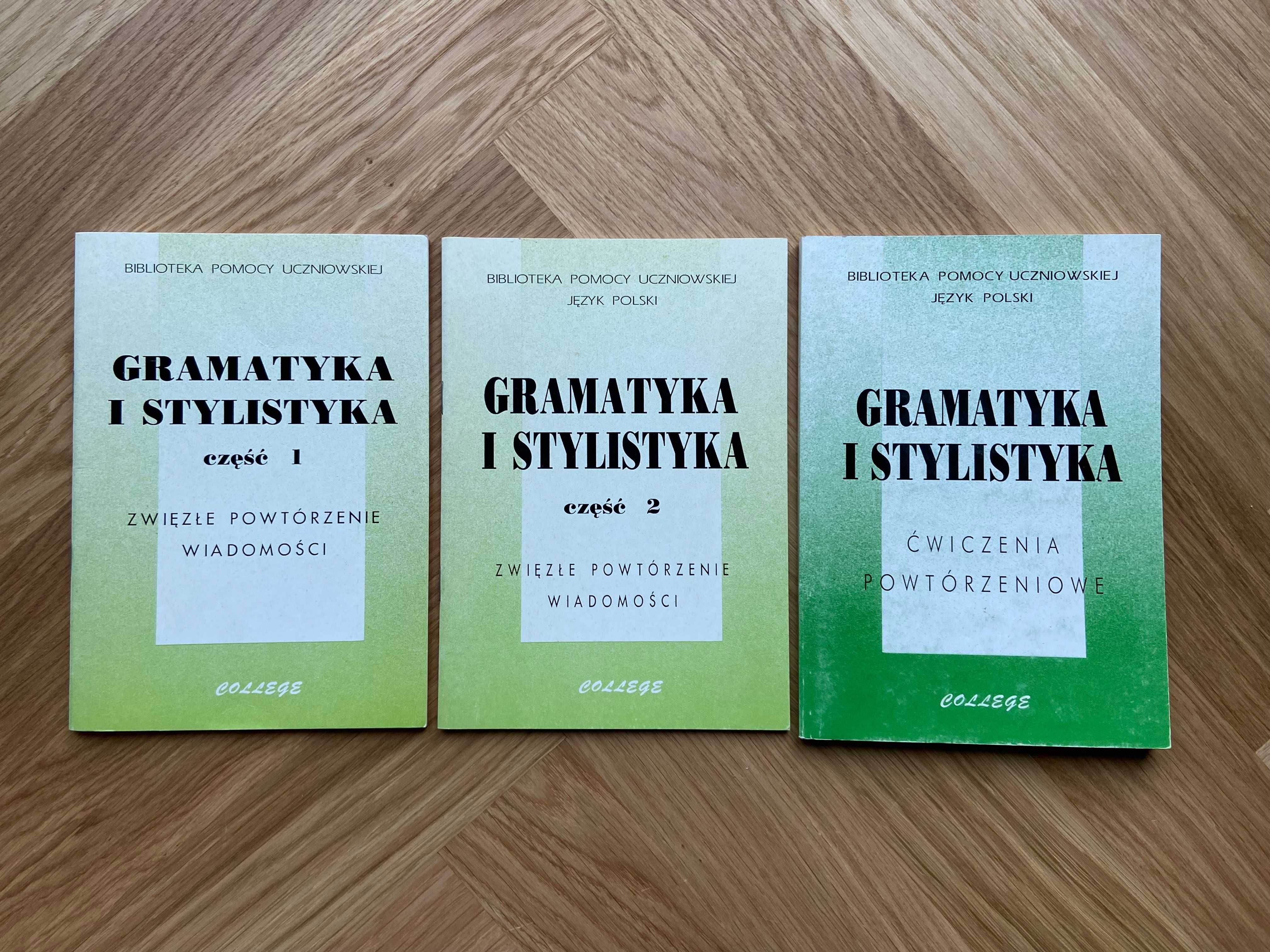 Gramatyka i stylistyka - teoria i ćwiczenia dla szkoły podstawowej