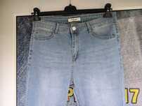 Spodnie damskie jeansy nowe 7/8