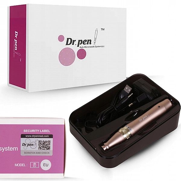 Profesjonalny Bezprzewodowy Dermapen Dr Pen Ultima + 20 Kartridży Igło