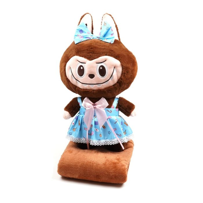 Іграшка-плед подушка Лабубу 3в1 55см