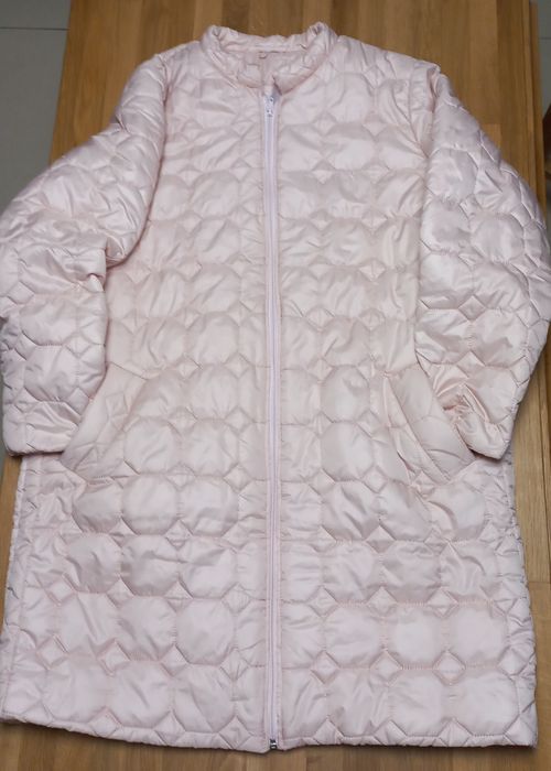 Płaszczyk pikowany parka kurtka długa L