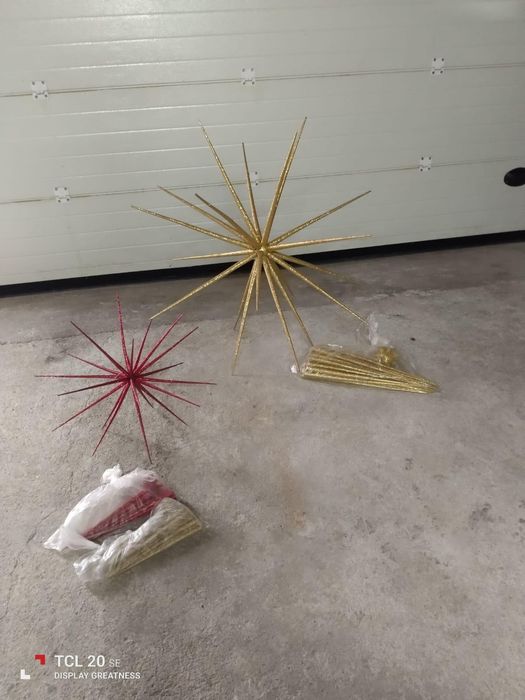 Estrelas de Natal Grande e Pequenas