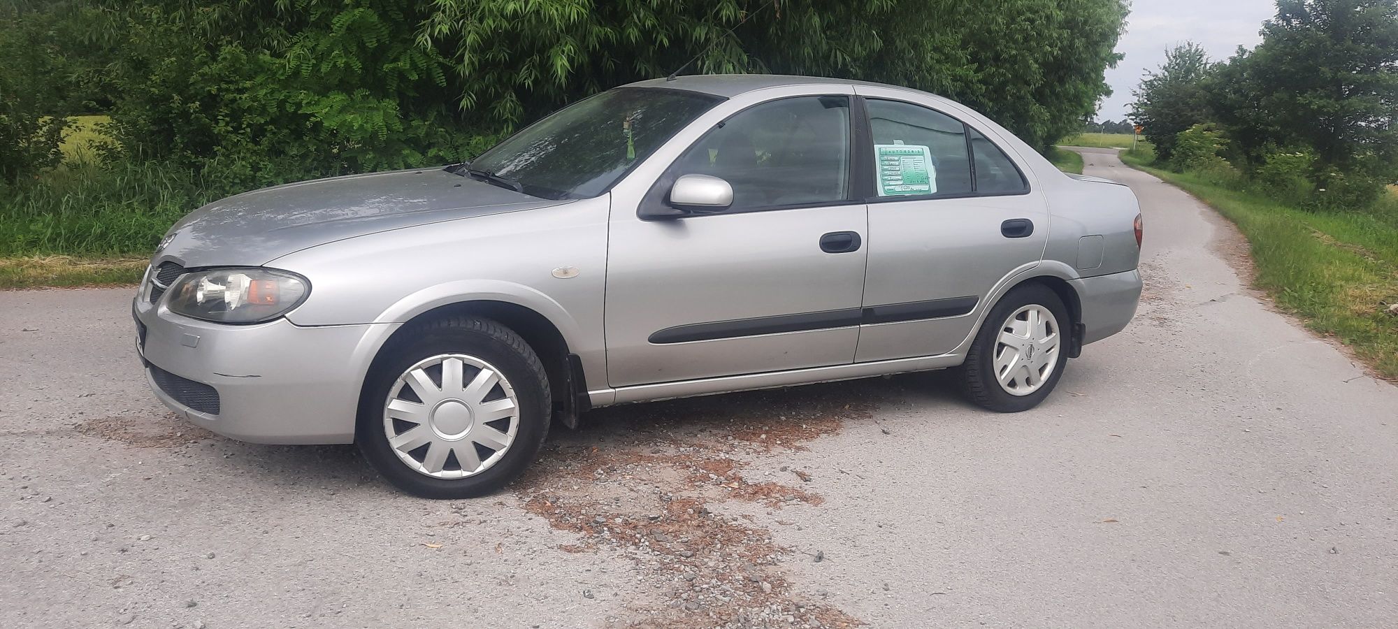 Nissan almera 1.5 gaz sprawna klimatyzacja