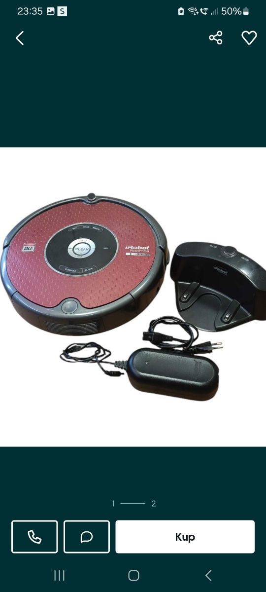 iRobot Roomba 625