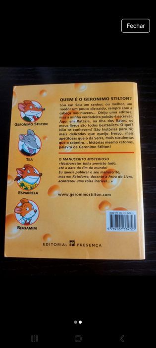 Livro o manuscrito misterioso