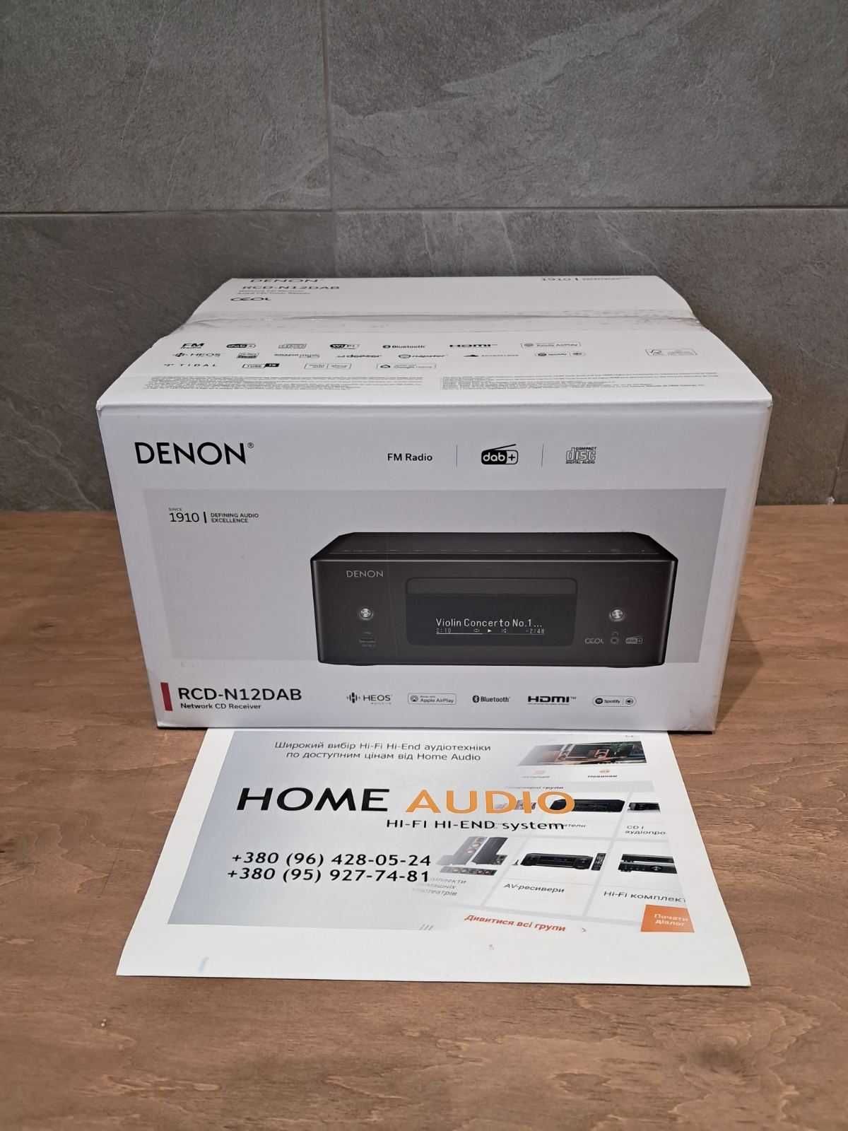 Мережевий CD-ресивер Denon RCD-N12 DAB Новий