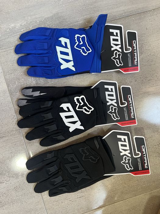 Мото рукавиці Fox мото перчатки фокс 3кольри